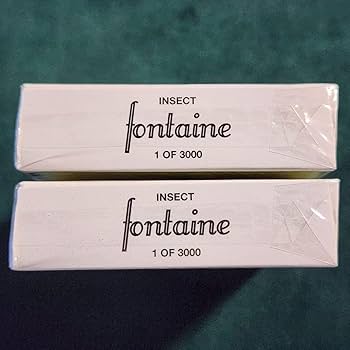 トランプ Das La Fontaine-Tarock Amazon.co.jp: 2個セットFontaine 5000s INSECT トランプ デック
